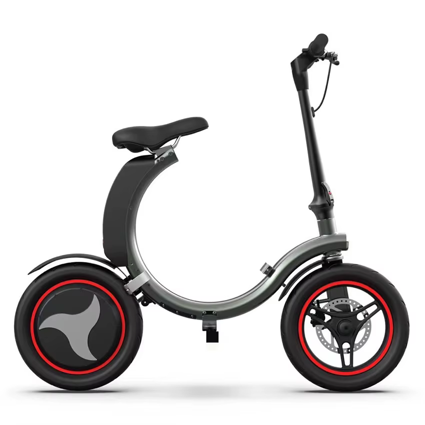 Vélo électrique pliant