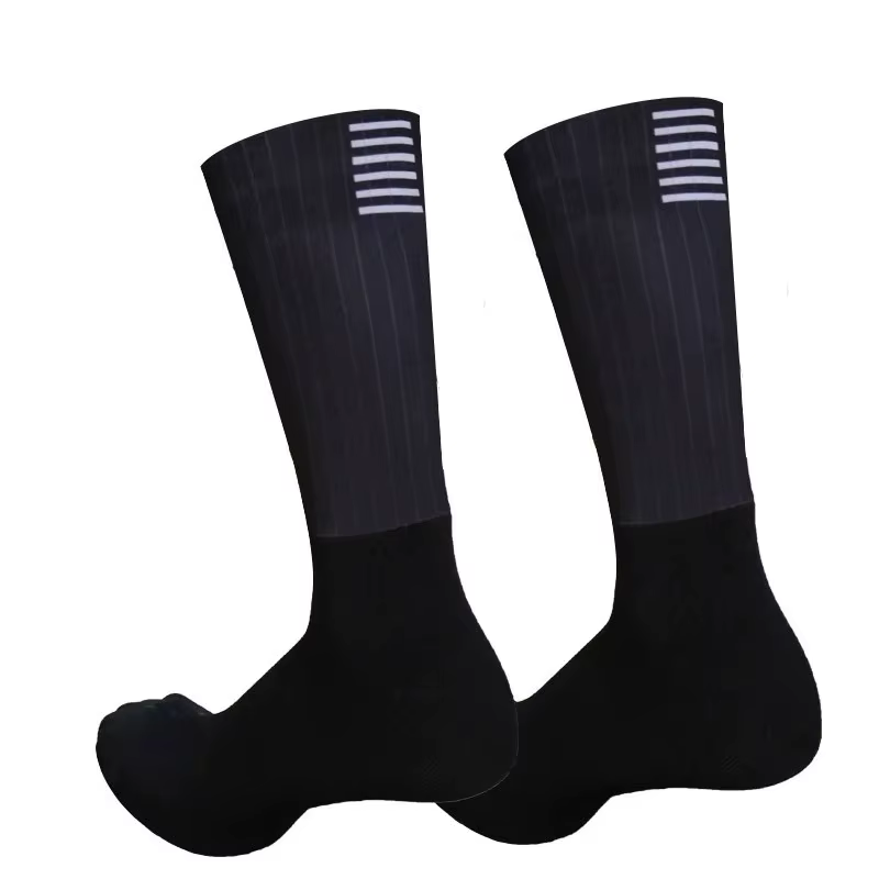Chaussettes de cyclisme aérodynamiques antidérapantes en silicone 2026 New Pro Team pour hommes