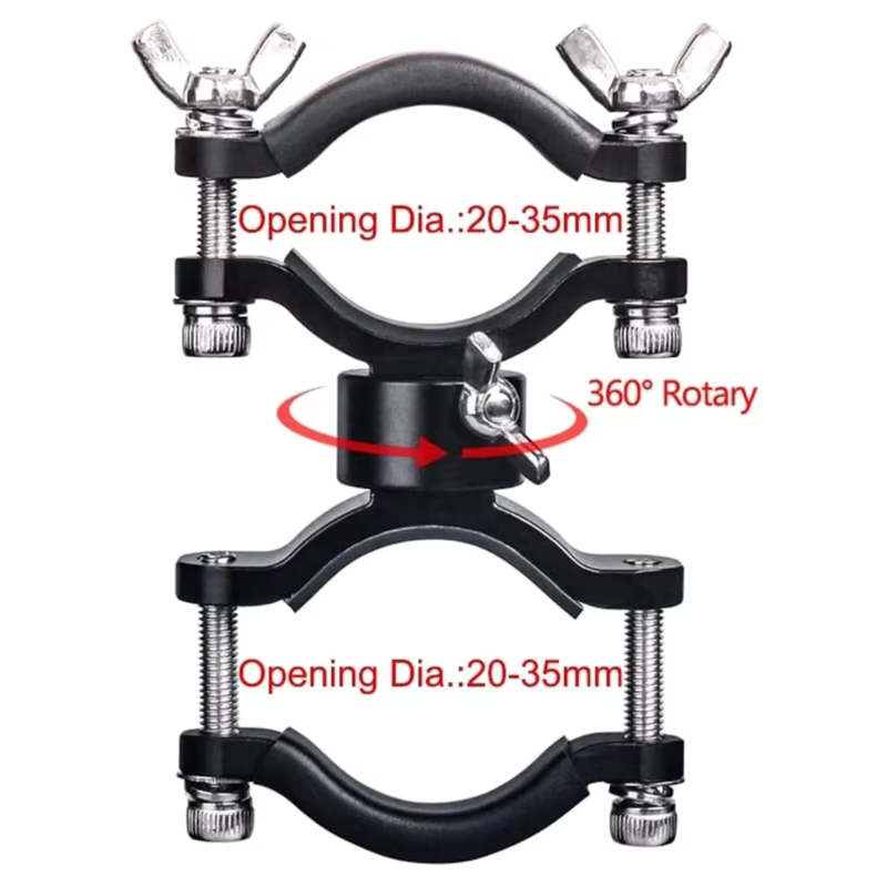 Support lampe poche pour vélo, support lumière pour vélo, Clip lampe poche