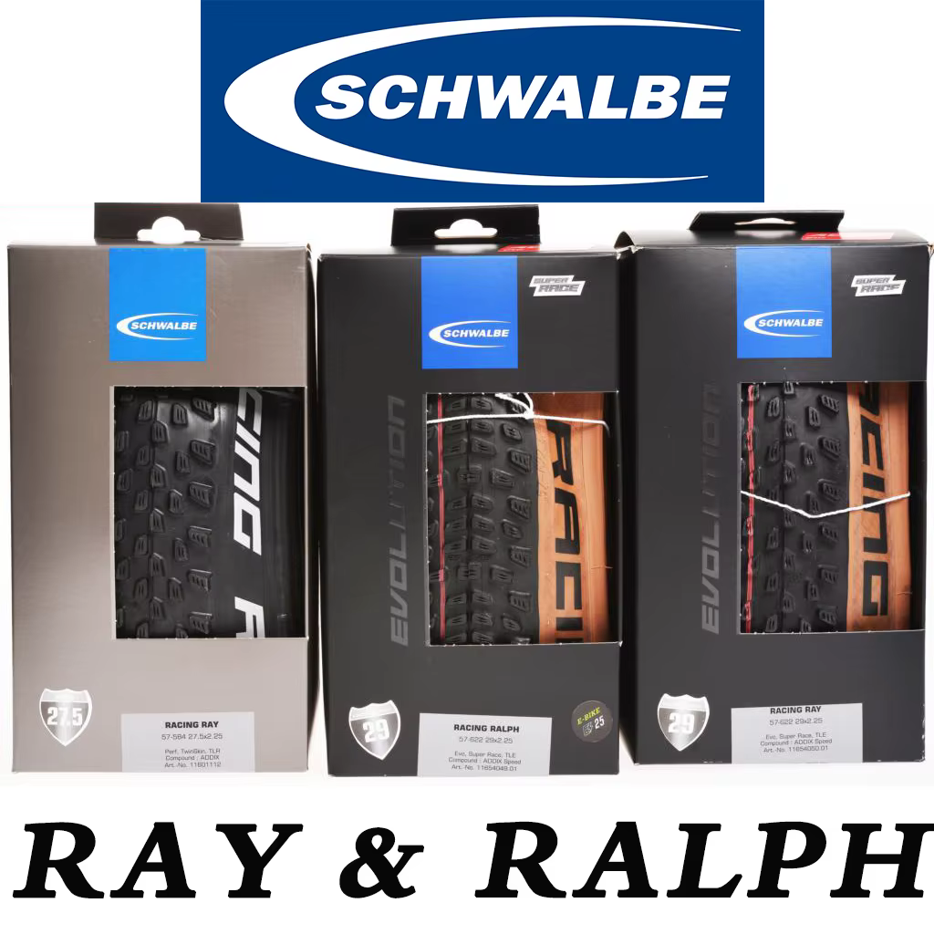 SCHWALBE RACING RAY RALPH 27.5x2.25 29x2.10 2.25 2.35 vtt pneus de vélo sans chambre avant arrière VTT accessoires