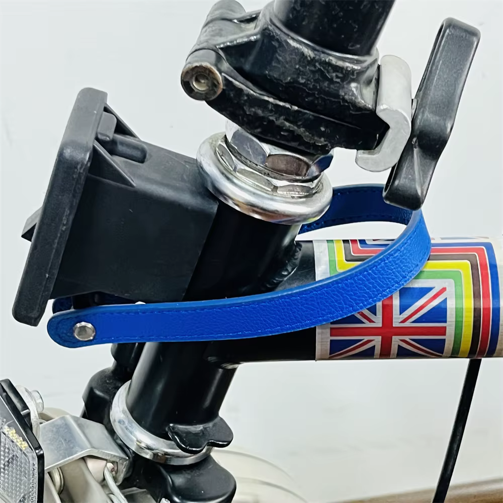 Ceinture de traction en cuir pour vélo Brompton A/C/P/T