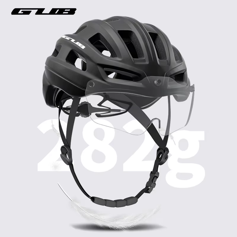 Casque de vélo GUB D85 avec visière magnétique photochromique intégrée