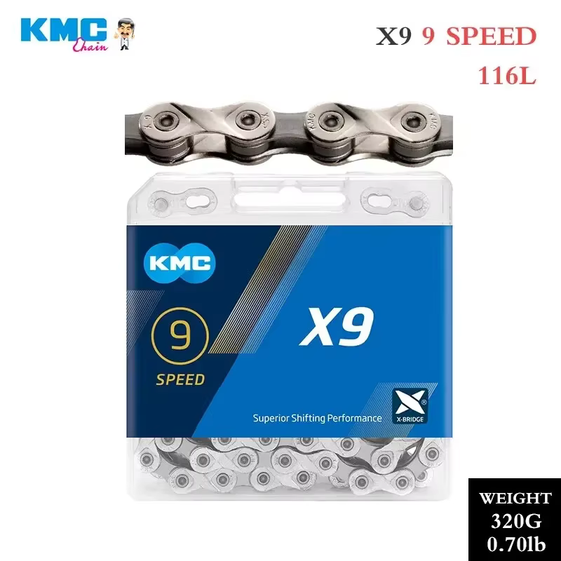 Chaîne de vélo multi-vitesses KMC X8 X9 X10 X11 X12 - Chaînes