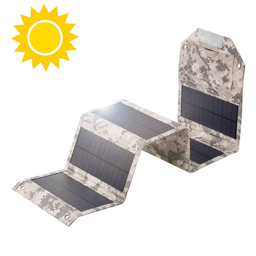 Chargeur portatif de rendement de panneau solaire pliable de 800W pour le Camping