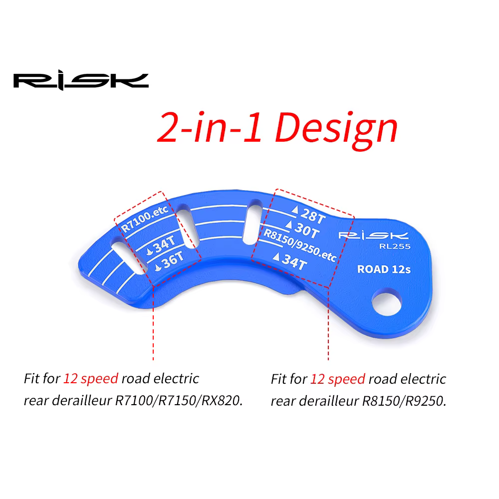 Outil de guidage de jauge de réglage de dérailleur arrière électrique pour vélo de route