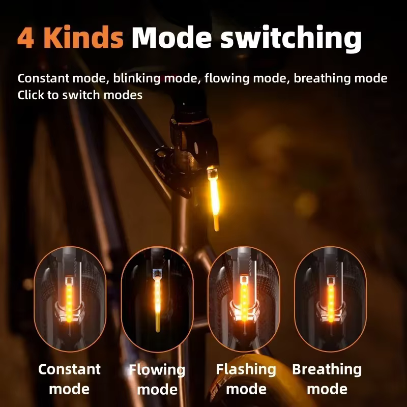 Feu arrière de vélo LED feu