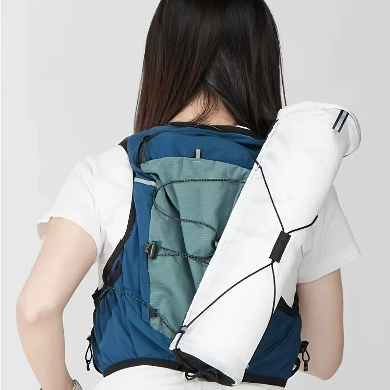 Sac de transport léger et imperméable pour bâtons de trekking, sac de rangement portable pour bâtons de randonnée, adapté aux gilets, sacs à dos et sacs pour cannes.