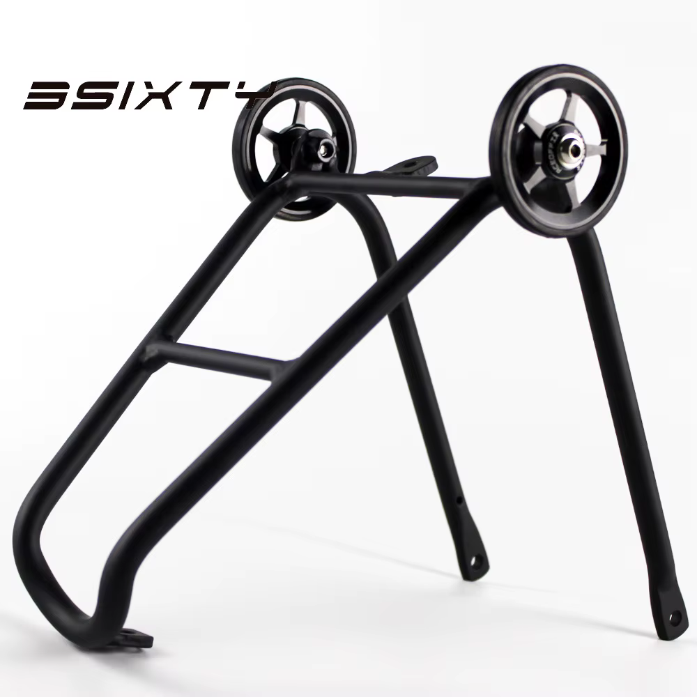 Support arrière pliant en forme de C en alliage 3sixty - Un étagère de vélo en aluminium très légère. Convient au