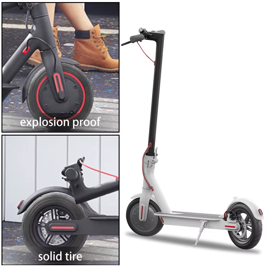 Pneu solide de 10 pouces pour Scooter électrique Xiaomi m365 Pro
