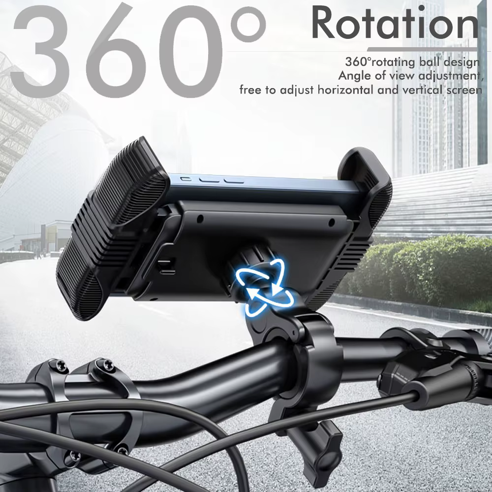 Support de téléphone de vélo pour rétroviseur de moto