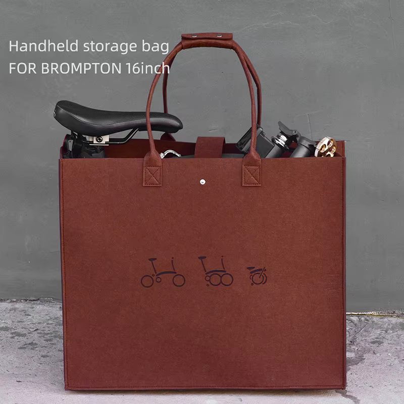 Sac de rangement pliable léger et à la mode pour vélo
