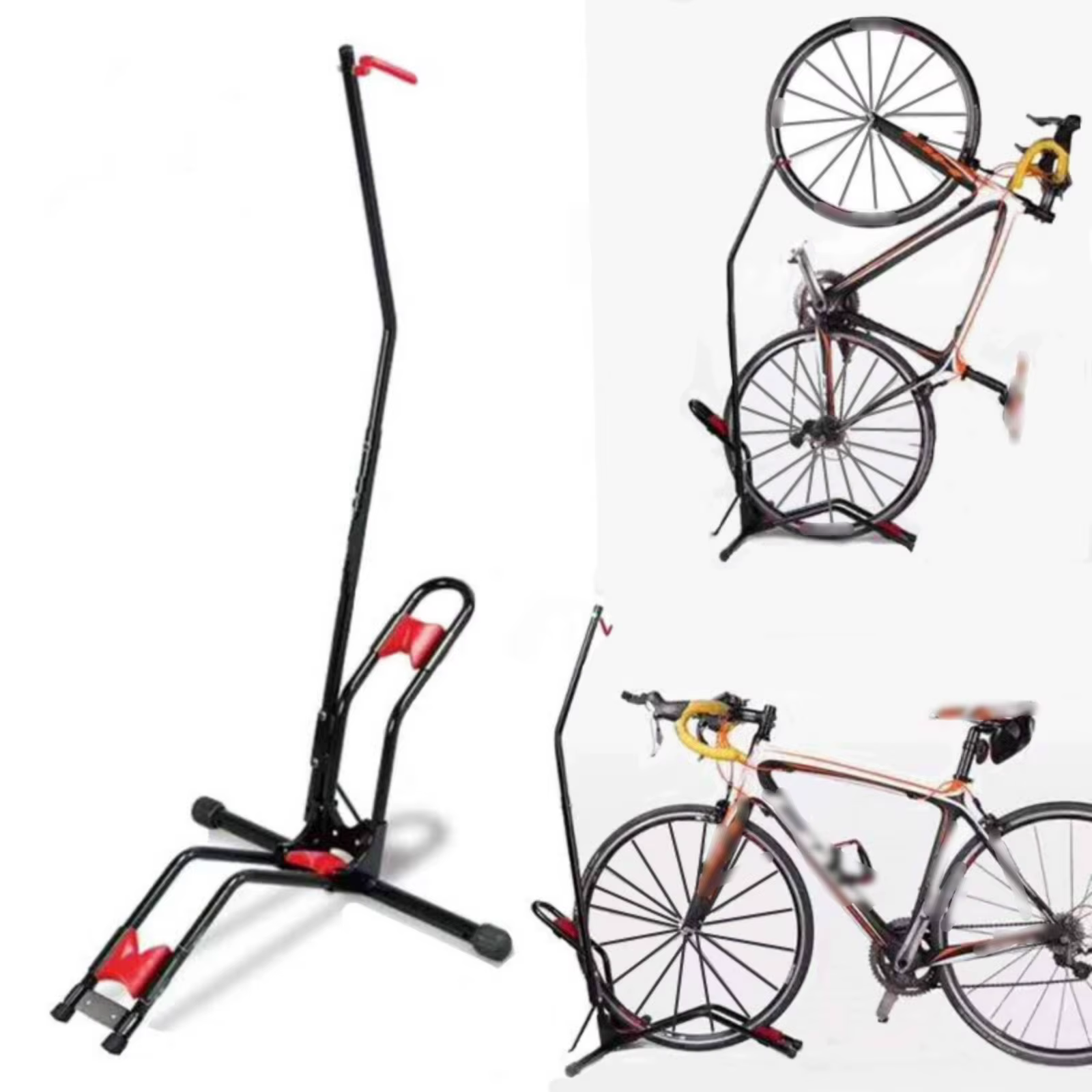 Support de vélo vertical en métal