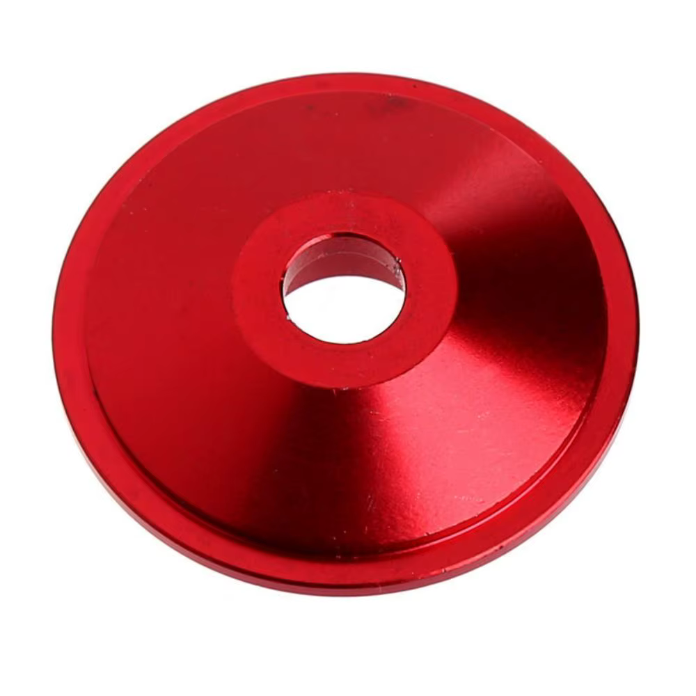 Capuchon de potence de vélo en alliage d'aluminium durable, noir, rouge, bleu, or, léger, accessoires de potence de vélo sans filetage pour sports de plein air