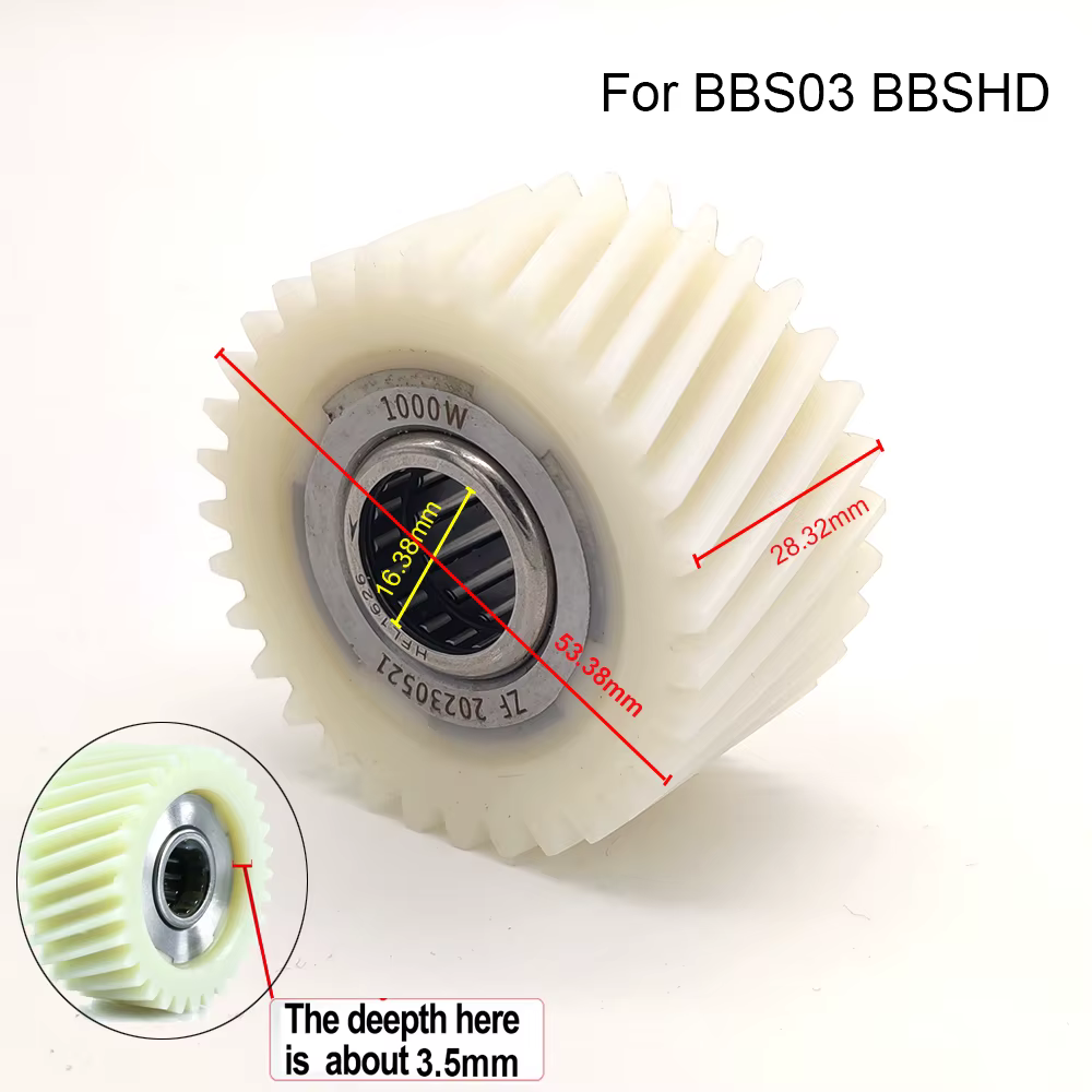 Engrenage en Nylon pour vélo électrique BAFANG BBS01 BBS02 BBSHD