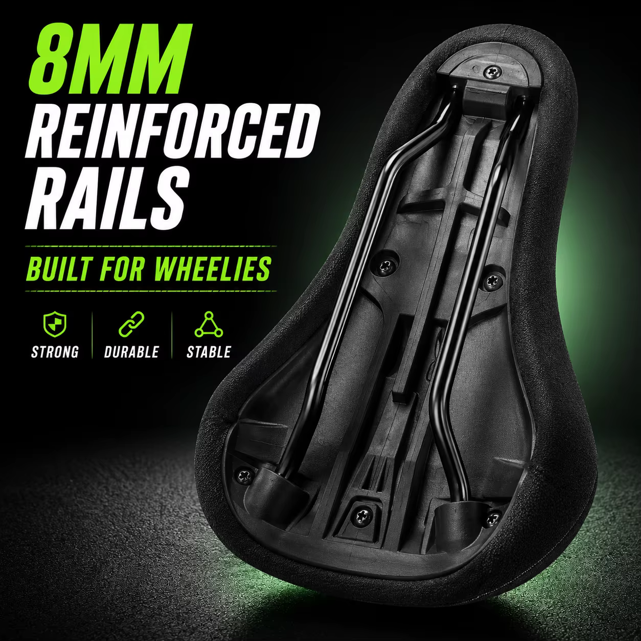Selle de vélo WALGUN BMX Wheelie antidérapante