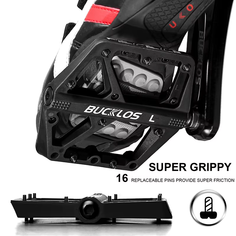BUCKLOS pédale de vélo plate-forme