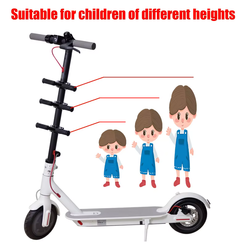 Guidon de trottinette électrique réglable pour enfants