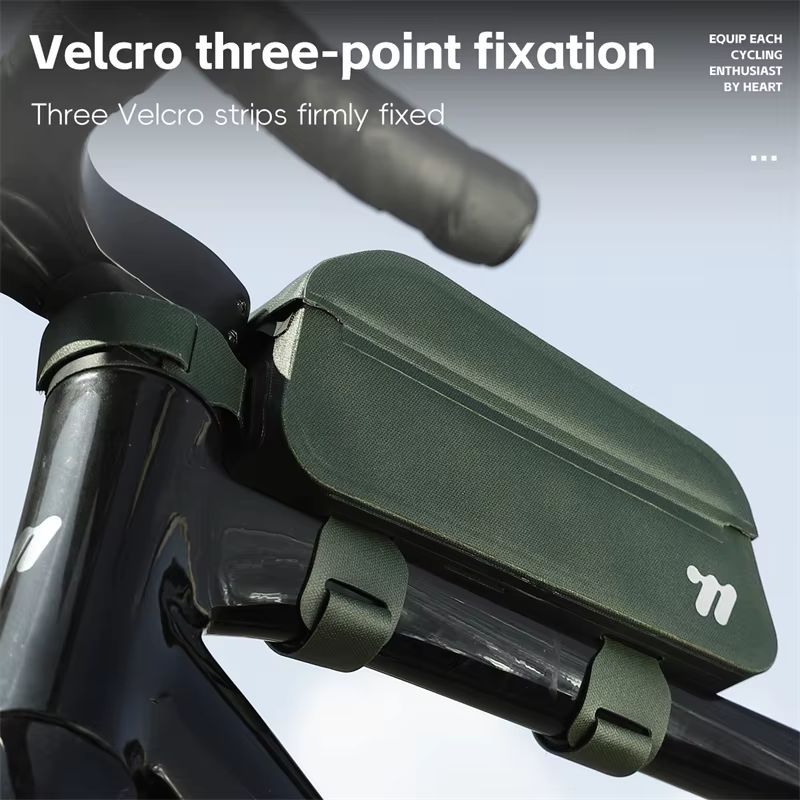 WEST BIKING – sac de Tube supérieur à couvercle magnétique pour vélo