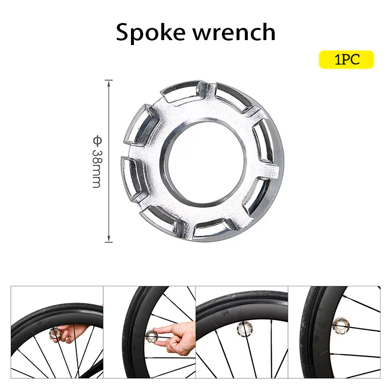 Clé à rayons de vélo, outils de cyclisme