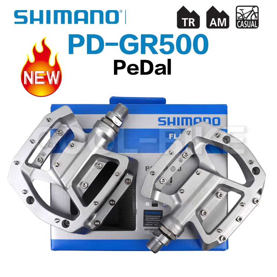 Shimano PD GR400 GR500 Pédales Plates pio VTT/Trail/Endflats/BMX Vélo
