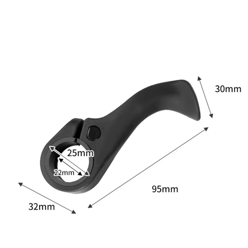 Embouts de barre de vélo ergonomiques poignées de pouce de guidon