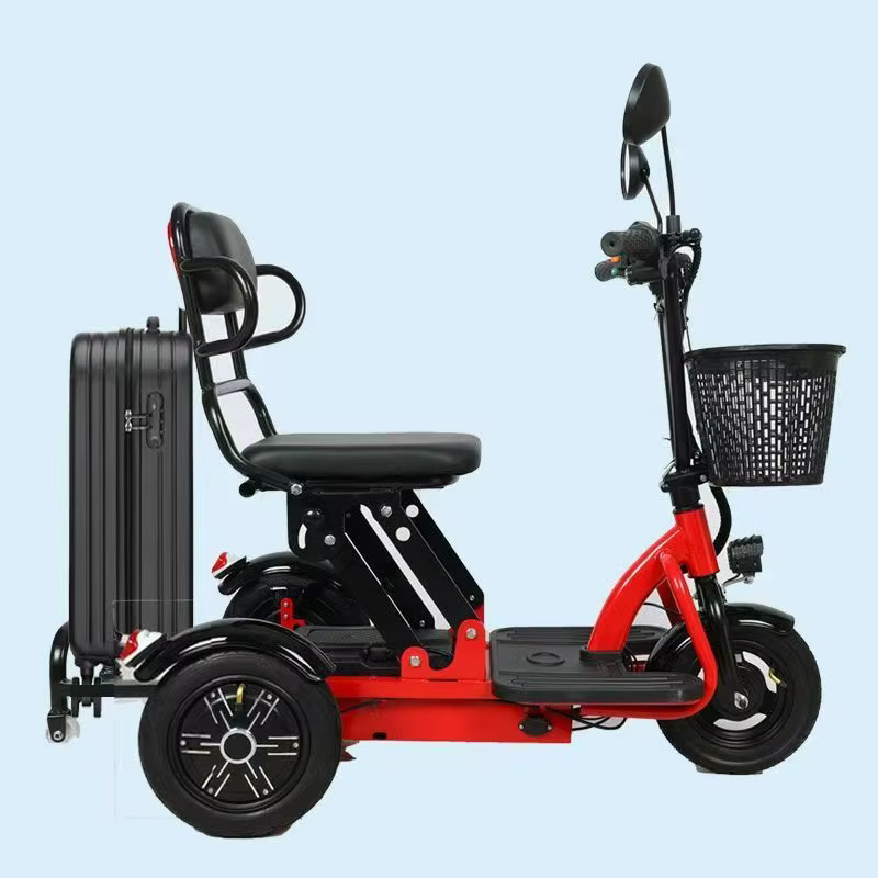 Mini scooter de mobilité électrique pliable à 3 roues