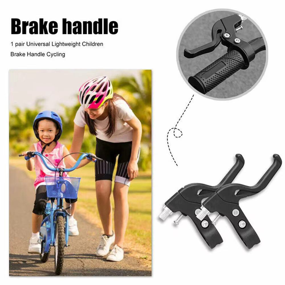 1 paire de leviers de frein universels réglables et sûrs pour vélo