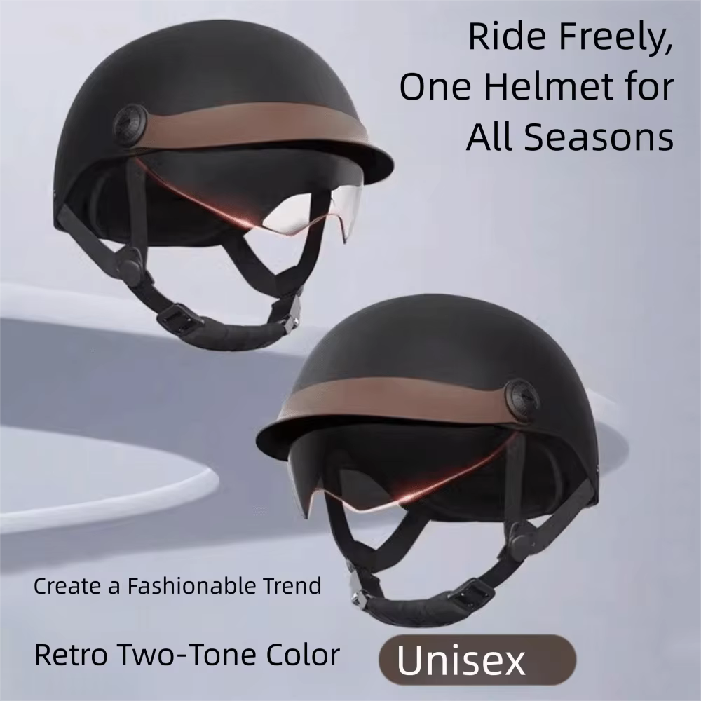Casque de vélo électrique Ultra léger Vintage