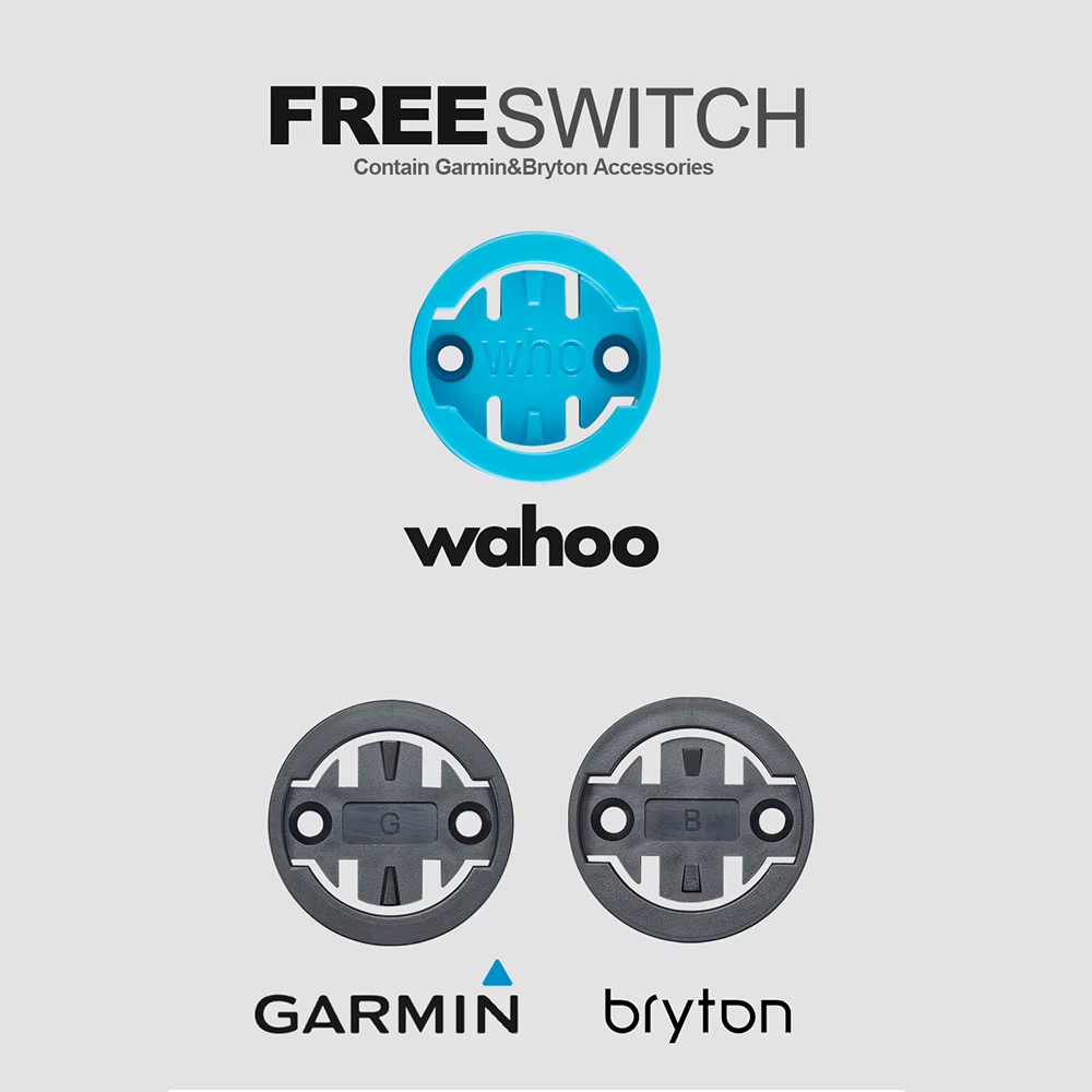 Pour Trek Bontrager Blendr BMC ICS Cervelo tige de vélo guidon avant Gopro Combo support pour Garmin Wahoo Bryton
