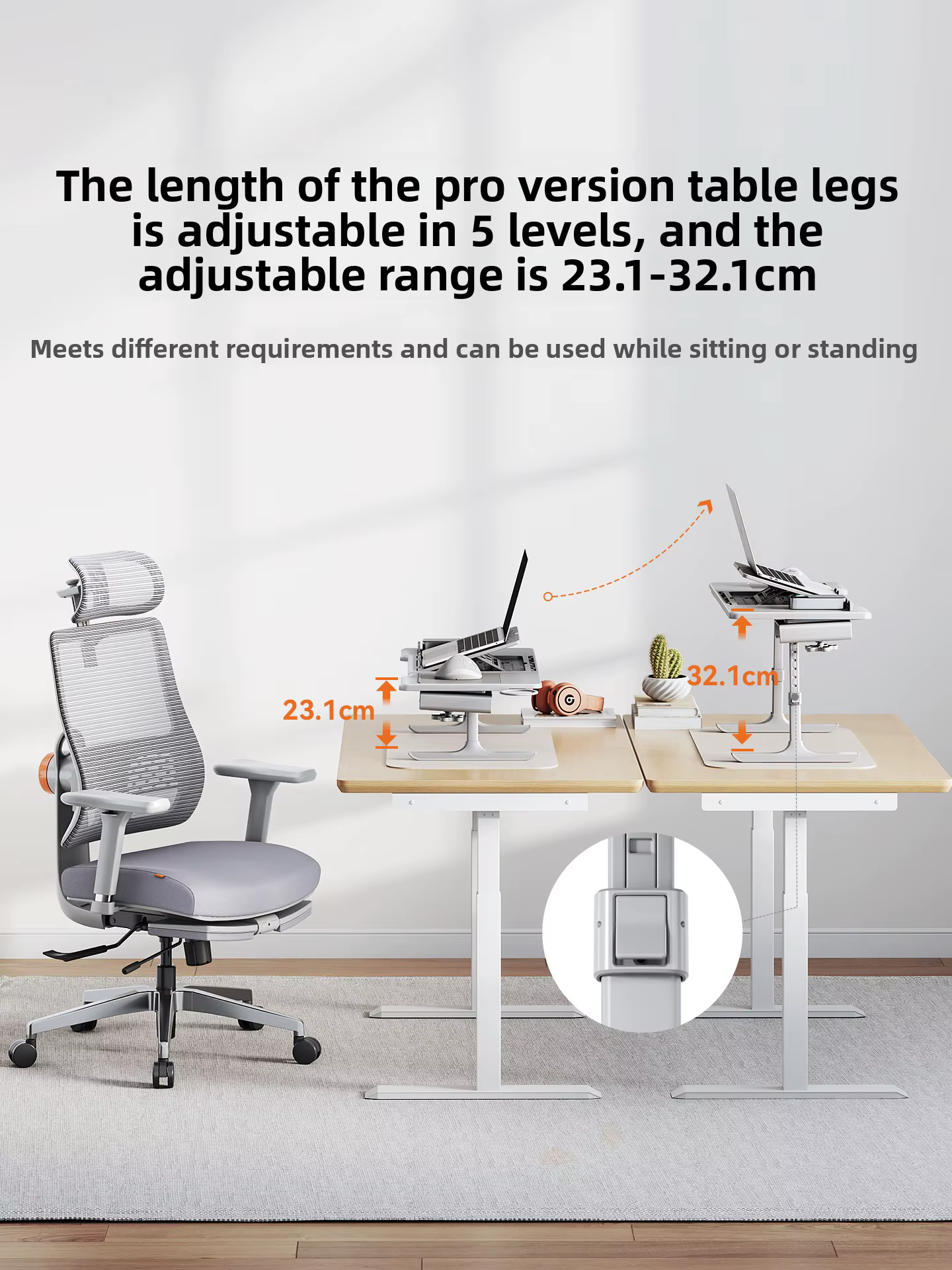 Accoudoir de chaise ergonomique, fixation de bureau, Table pliable pour ordinateur portable, accessoire de poste de travail de bureau Mobile
