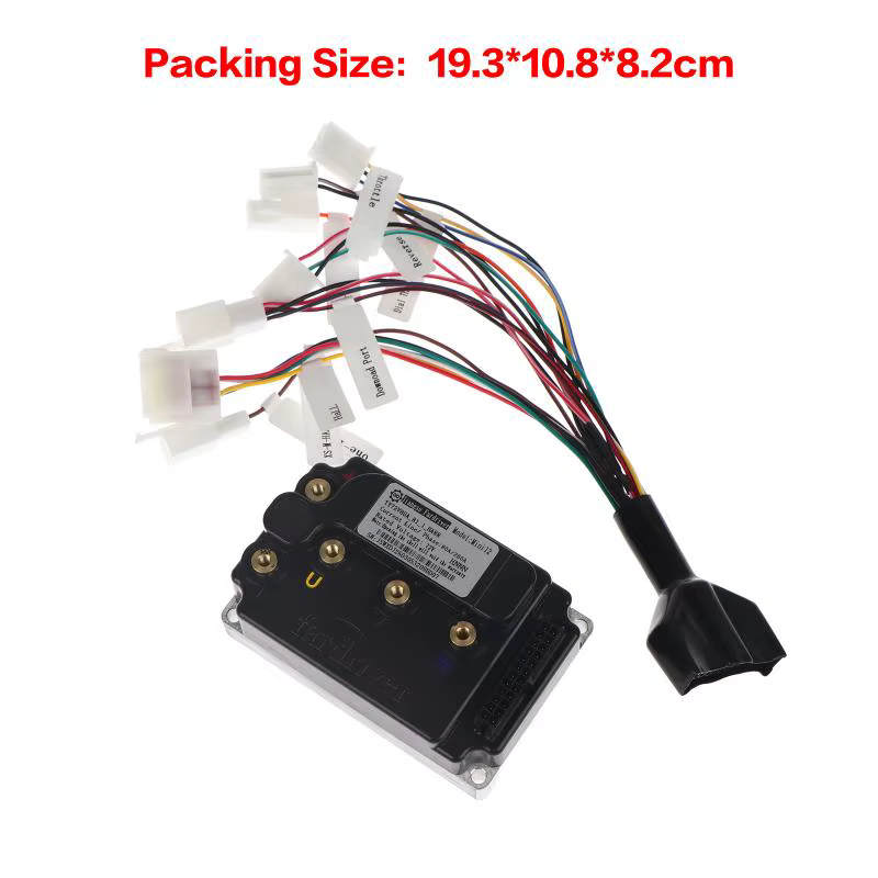 Contrôleur de moteur miniature Fardriver ND72260 80A 260A pour vélo électrique