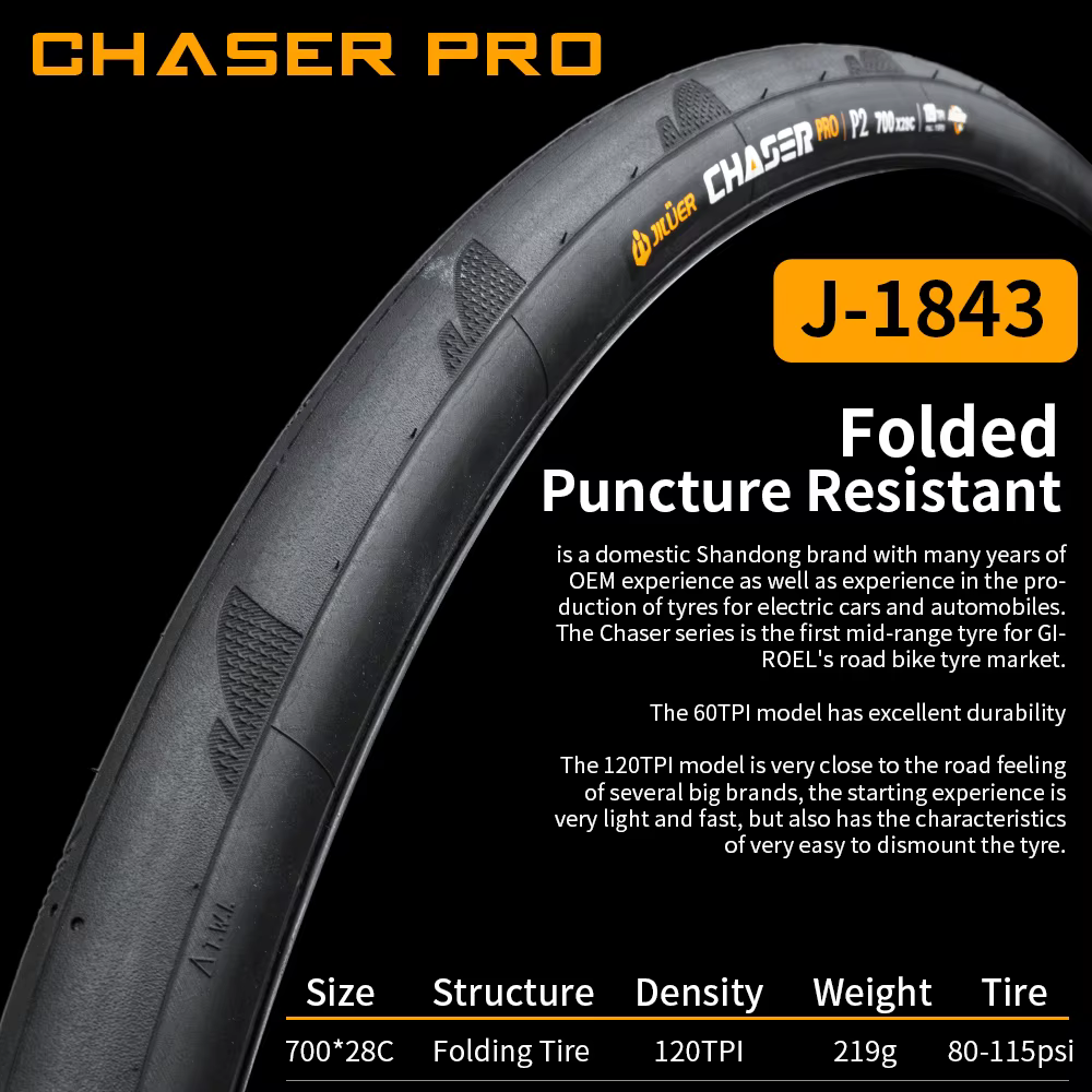Pneus de vélo de route pliants JILUER 700x28C