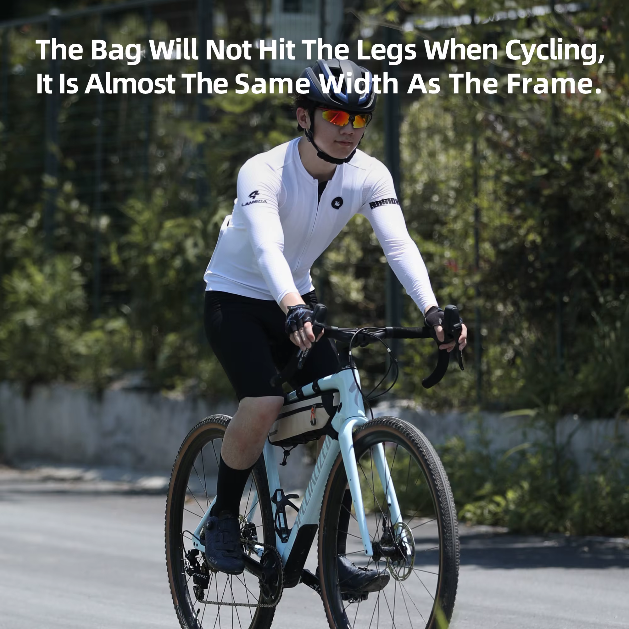 Bal inowalk-Sac de rangement triangulaire sous tube pour cadre de vélo