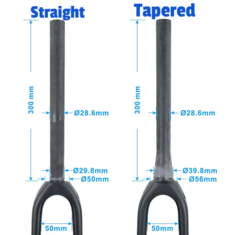 Nouveau! Fourche de vélo de route/gravel entièrement en carbone