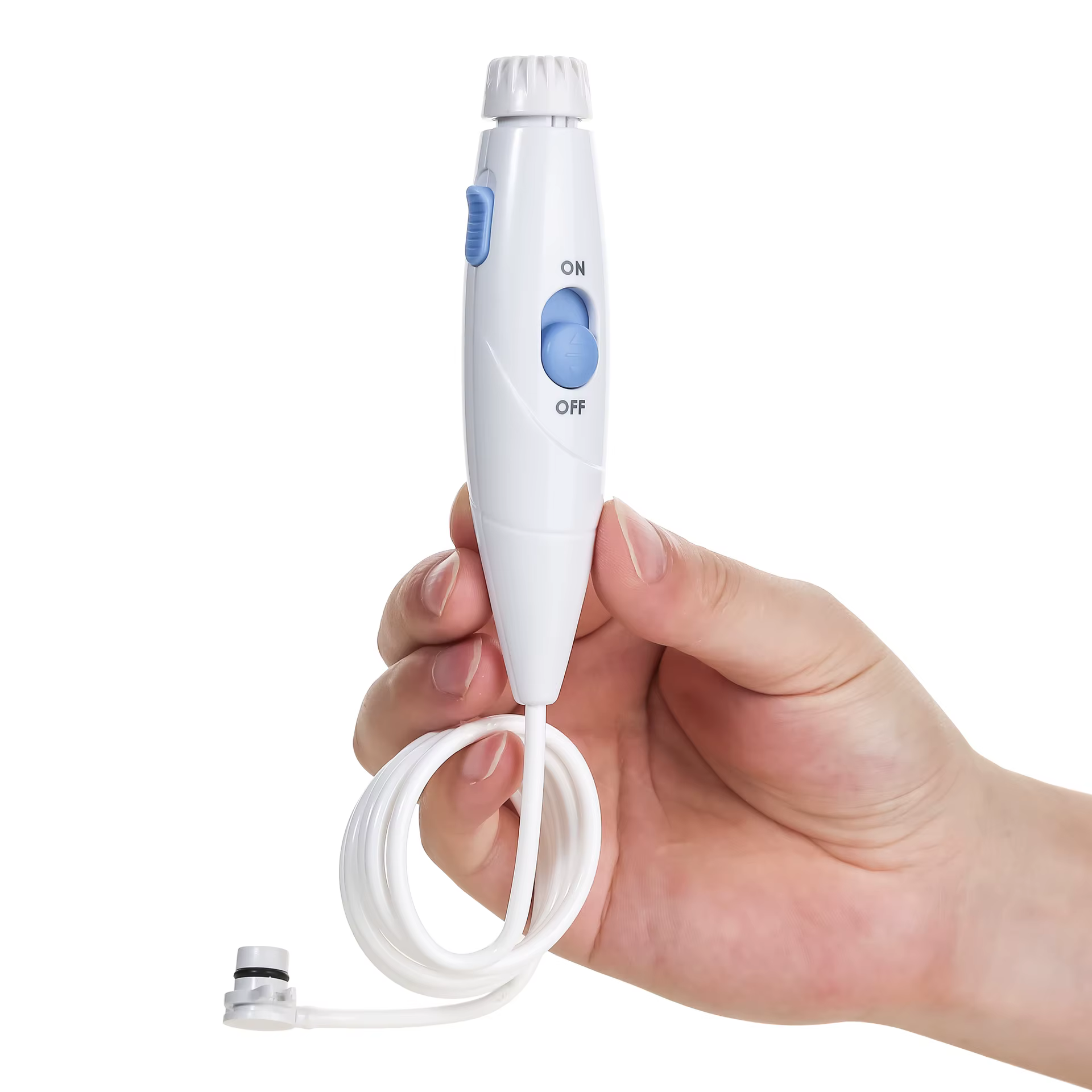 Poignée de jet d'eau dentaire, tuyau d'irrigation buccale, poignée de remplacement pour l'entretien des dents, accessoires pour jet d'eau dentaire domestique WP-100