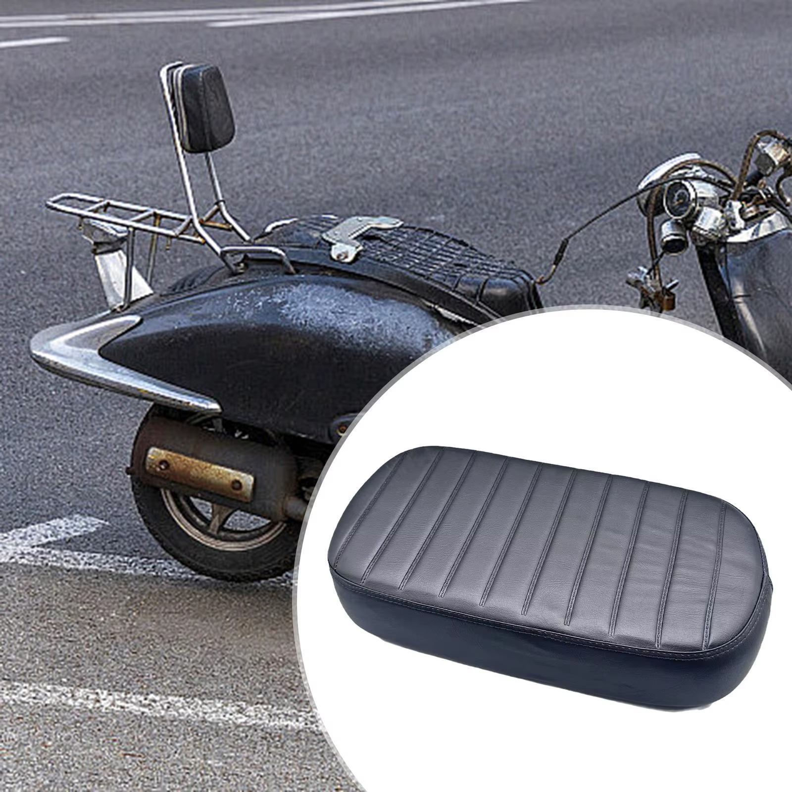 Siège arrière de vélo, selle de vélo résistante à l'usure