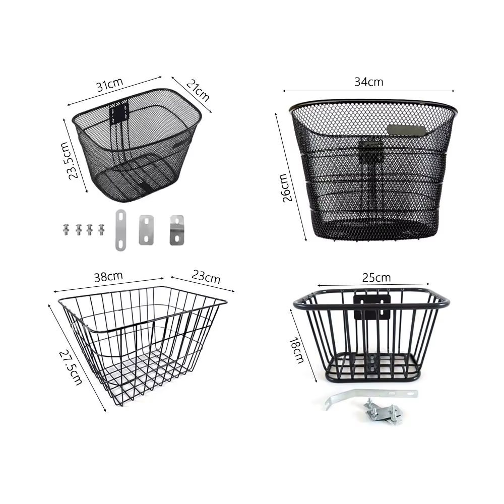 Panier arrière de vélo facile à installer