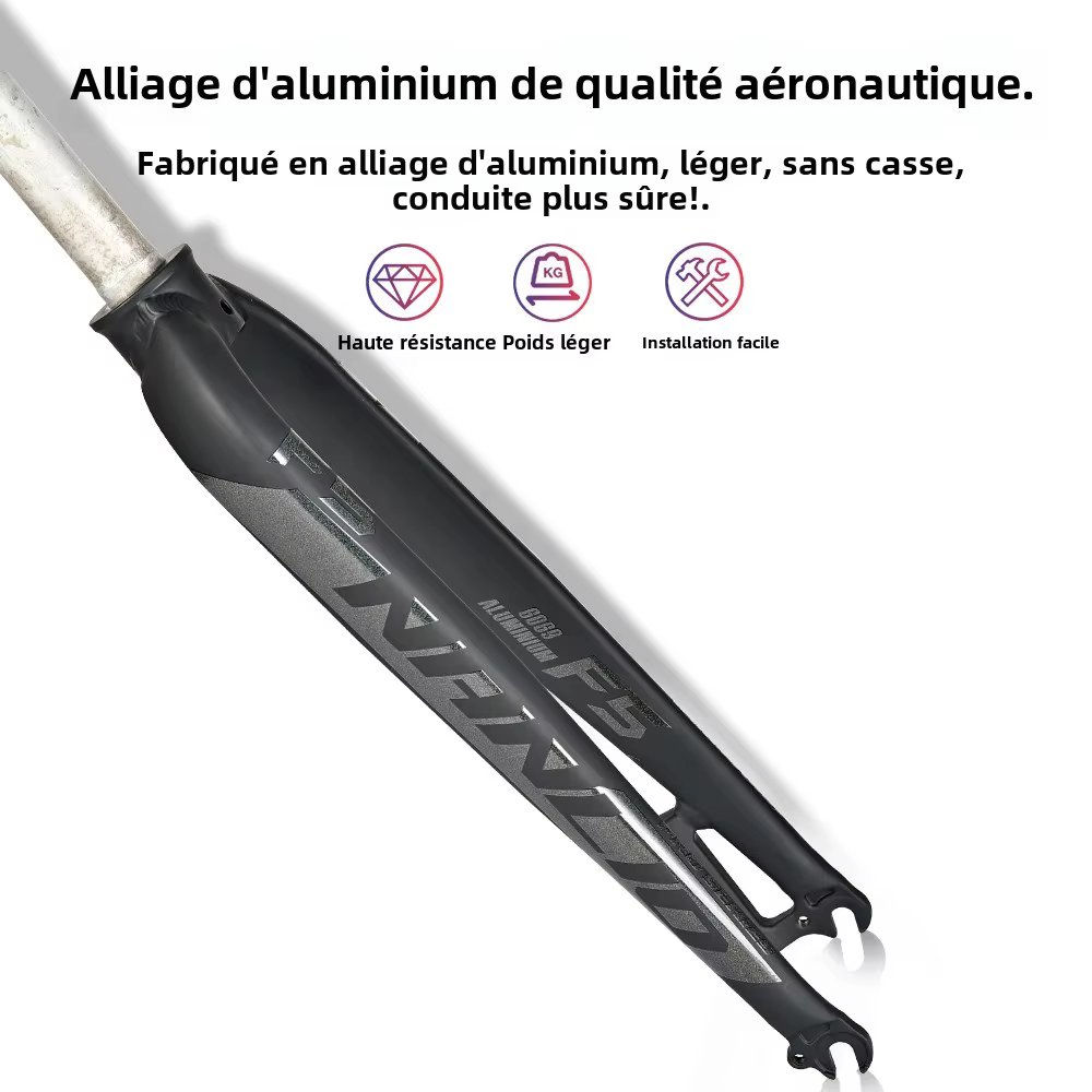 NANLIO F5 fourche de vélo 26/27.5/29 pouces en alliage d'aluminium