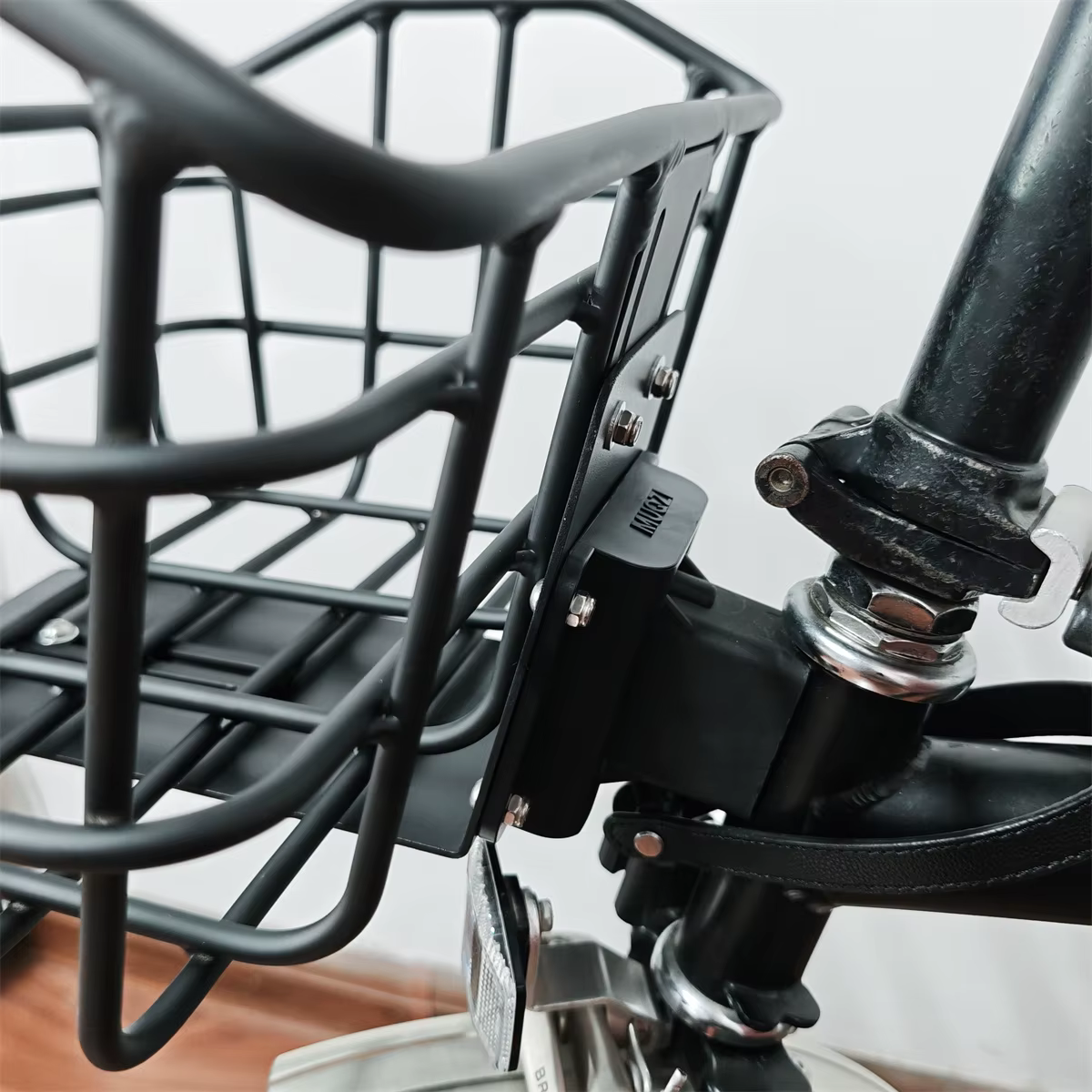 Panier avant pliable en alliage d'aluminium 25x31cm pour vélos Brompton Dahon Java Neo3 - Accessoire porte-légumes