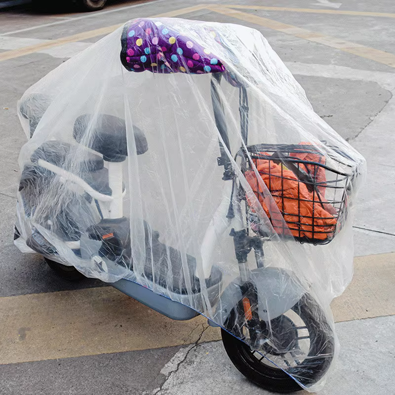 Housse de protection transparente pour vélo