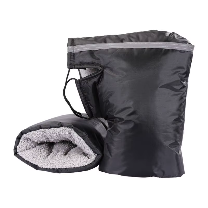 Gants de guidon de moto coupe-vent chauds