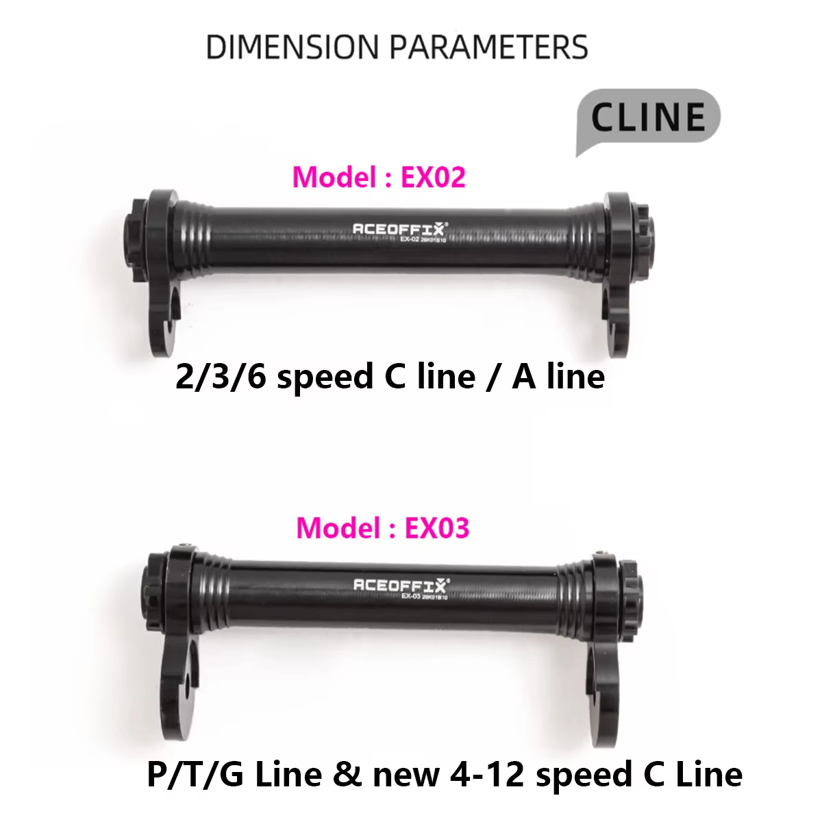 Aceoffix-Extension de roue facile pour vélo pliant Bromsilice