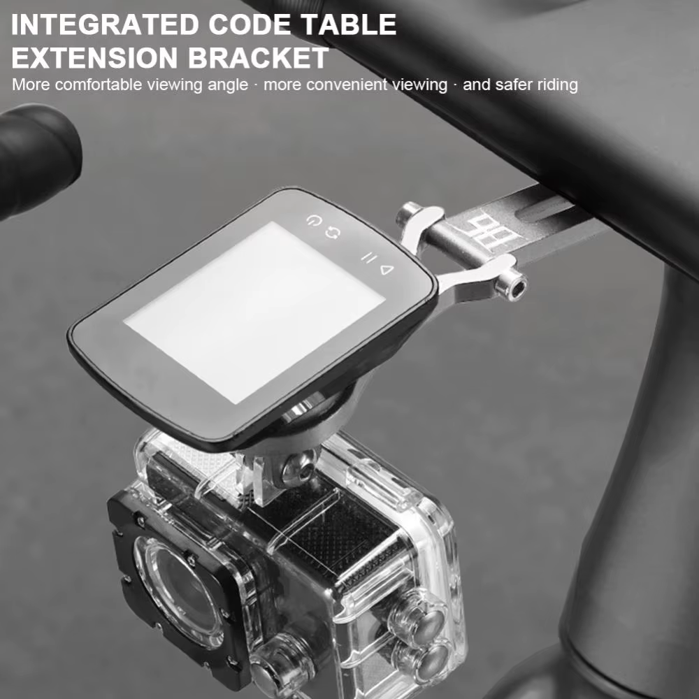 Support de compteur de vélo en alliage d'aluminium