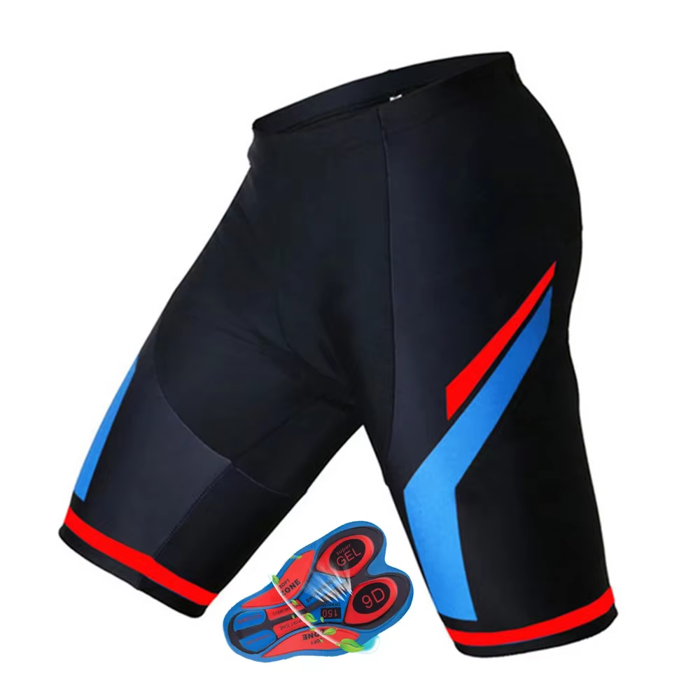 Nouveau Short de cyclisme été 9D Shorts rembourrés vélo multicolore court VTT collants pantalons