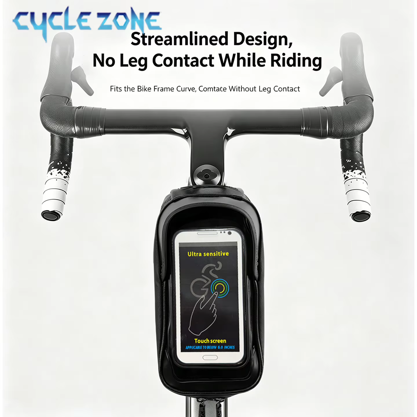 Sacoche de cadre de vélo pour tube supérieur
