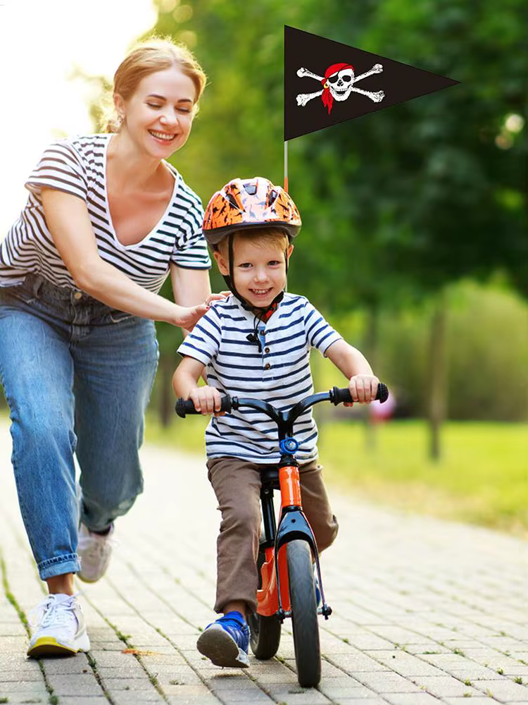 Drapeau de vélo étanche pour enfants