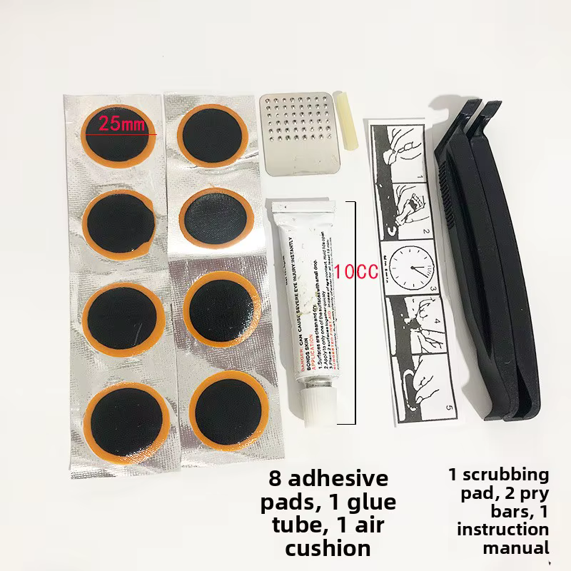 Kit d'outils de réparation de pneus de vélo Kqmei