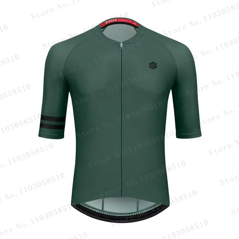 Siroko Replica – maillot de cyclisme pour hommes, chemise d'été à manches courtes pour VTT, haut de triathlon, vêtements de sport de plein air, vêtements respirants