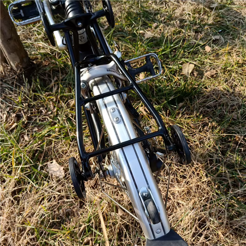Aceoffix 1 paire de vélo pliant roue facile pour Brompton 60mm EZwheel