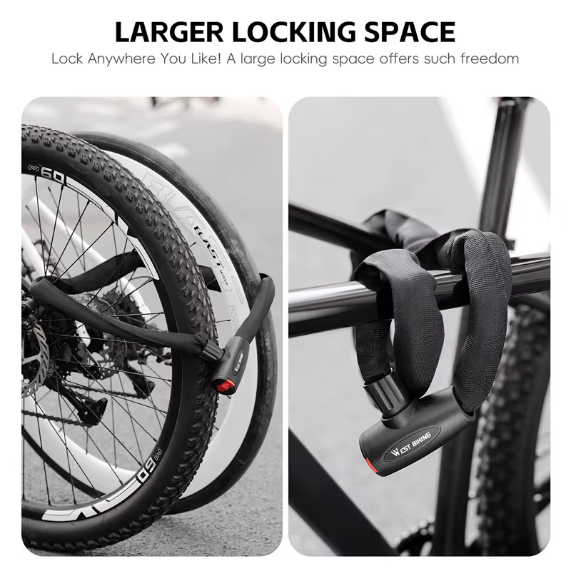 WEST BIKING – serrure de vélo antivol